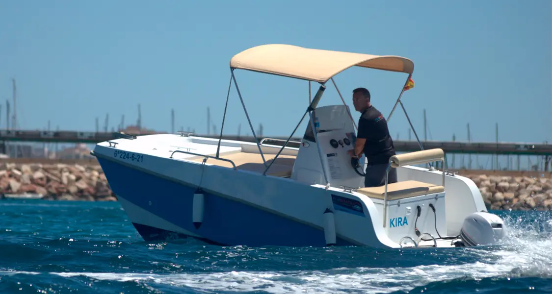 15hp Catamaran rental in Torrevieja