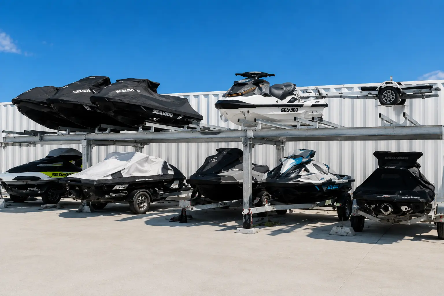 Jet Ski Ramp and Parking